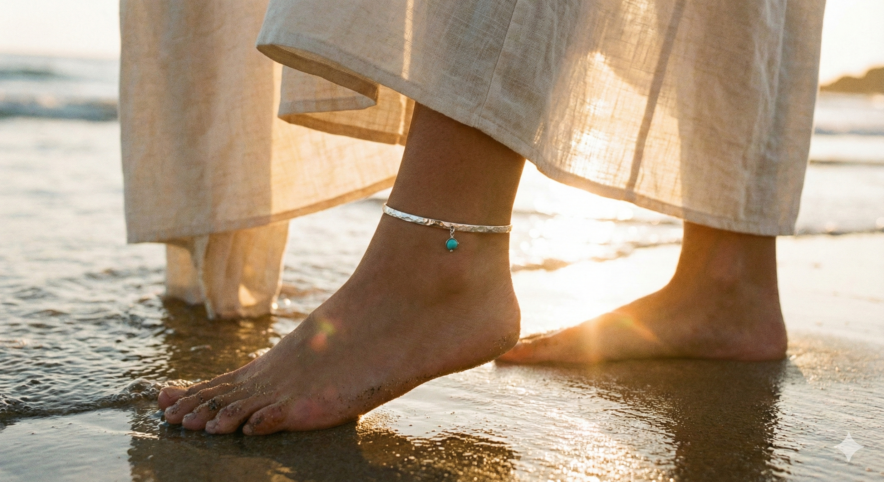 TAMA Silver Anklet